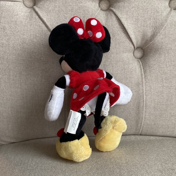MINNIE MOUSE 9 inch Plush Red polka dots - Picture 2 of 8